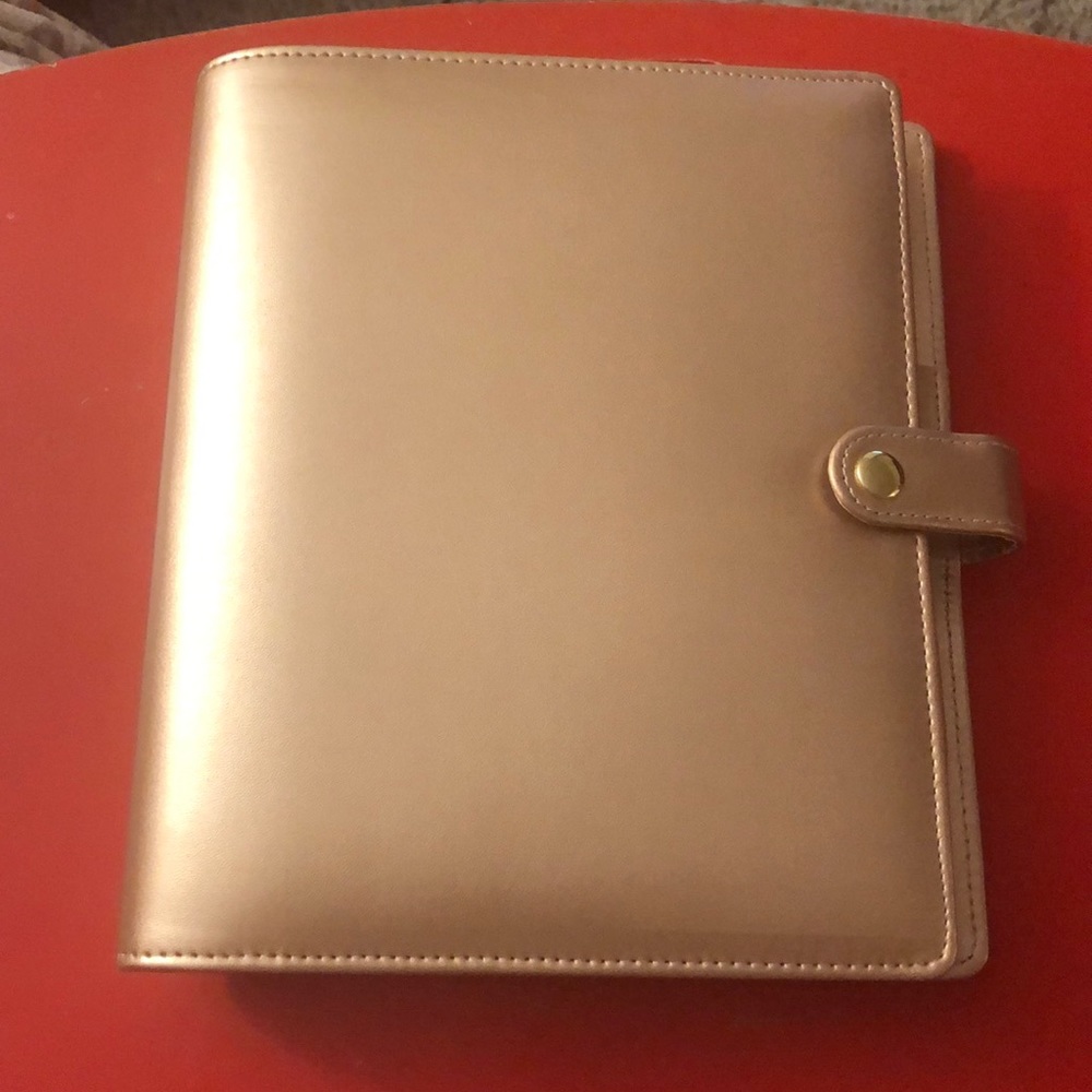 Rose Gold Recollections Planner - Never Used